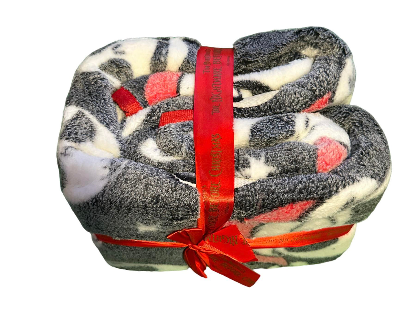 Jay Franco Nightmare Before Christmas Glow in The Dark Twin-Full Fleece Blanket