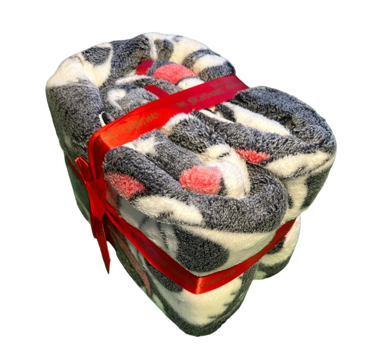 Jay Franco Nightmare Before Christmas Glow in The Dark Twin-Full Fleece Blanket