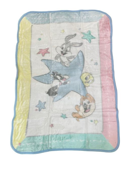 Deluxe Baby Looney Tunes 45"x30" Baby Plush Blanket Super Soft