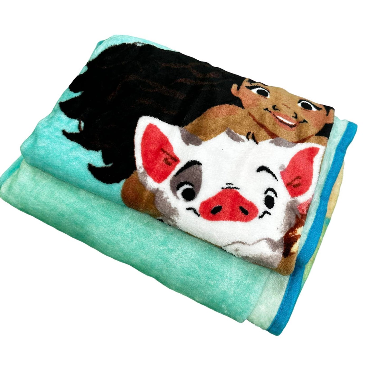 Moana & Pua Disney Baby Toddler Sherpa Throw Blanket (50”x60”)