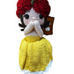 Unique Handmade Crocheted Yellow Dress Doll Flower Bouquet