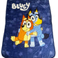 Bluey & Bingo Twin Plush Blanket Super Soft "Hug Fest"