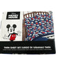 Classic Mickey Mouse "One & Only" Twin Size Sheet Set 3 Pieces Kids Set