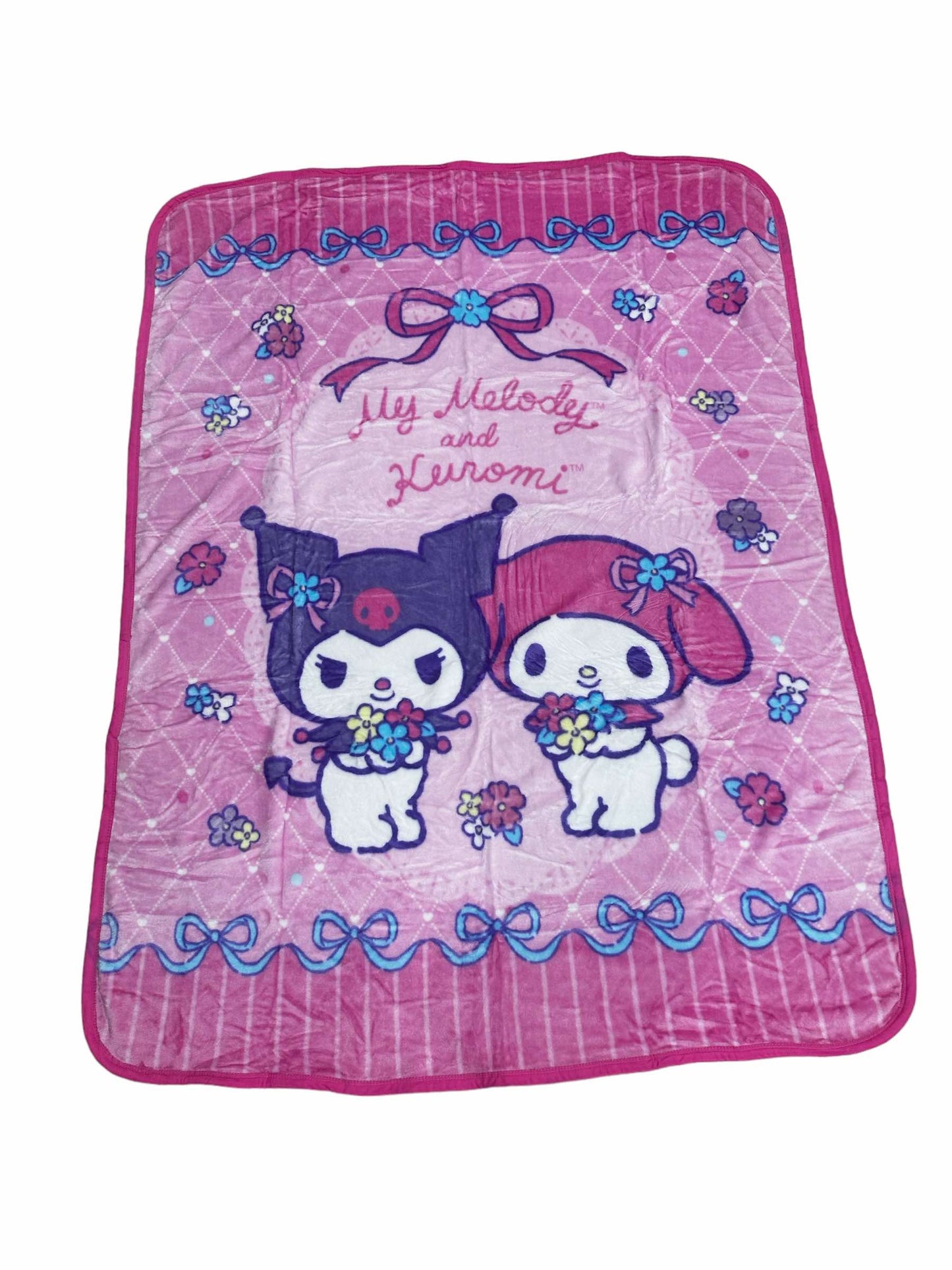 My Melody & Kuromi 40"x50" Plush Throw Blanket TT