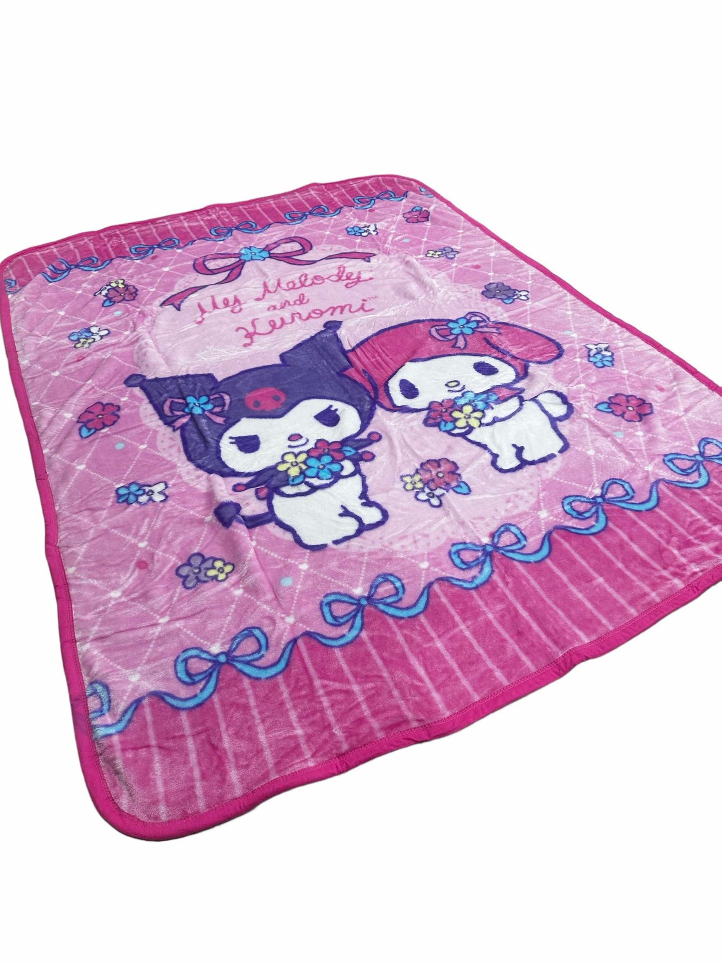 My Melody & Kuromi 40"x50" Plush Throw Blanket TT