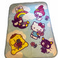 Hello Kitty & Friends Extra Soft Plush 60"x80" Twin Size Blanket