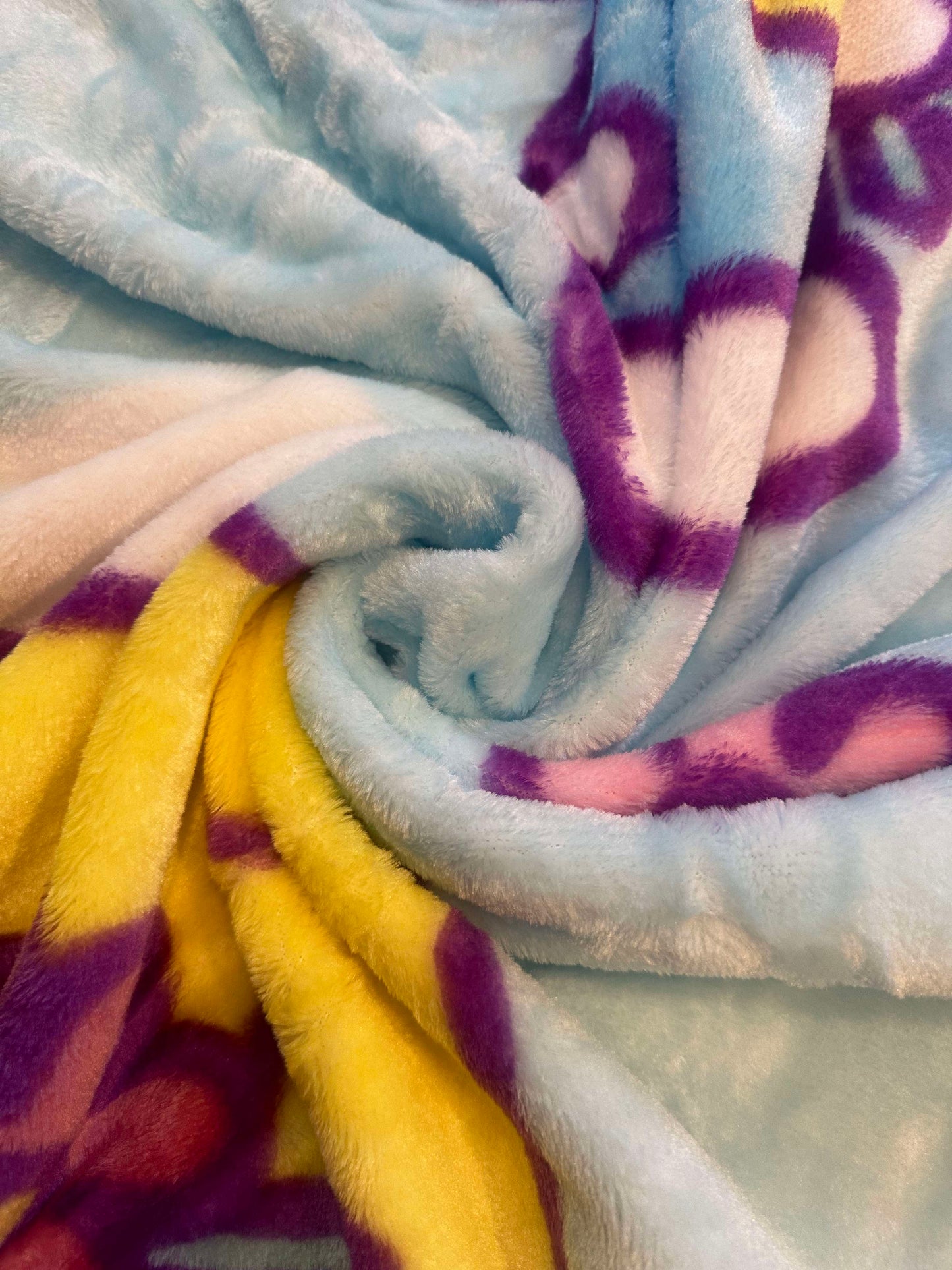 Hello Kitty & Friends Extra Soft Plush 60"x80" Twin Size Blanket