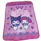 My Melody & Kuromi 40"x50" Plush Throw Blanket TT