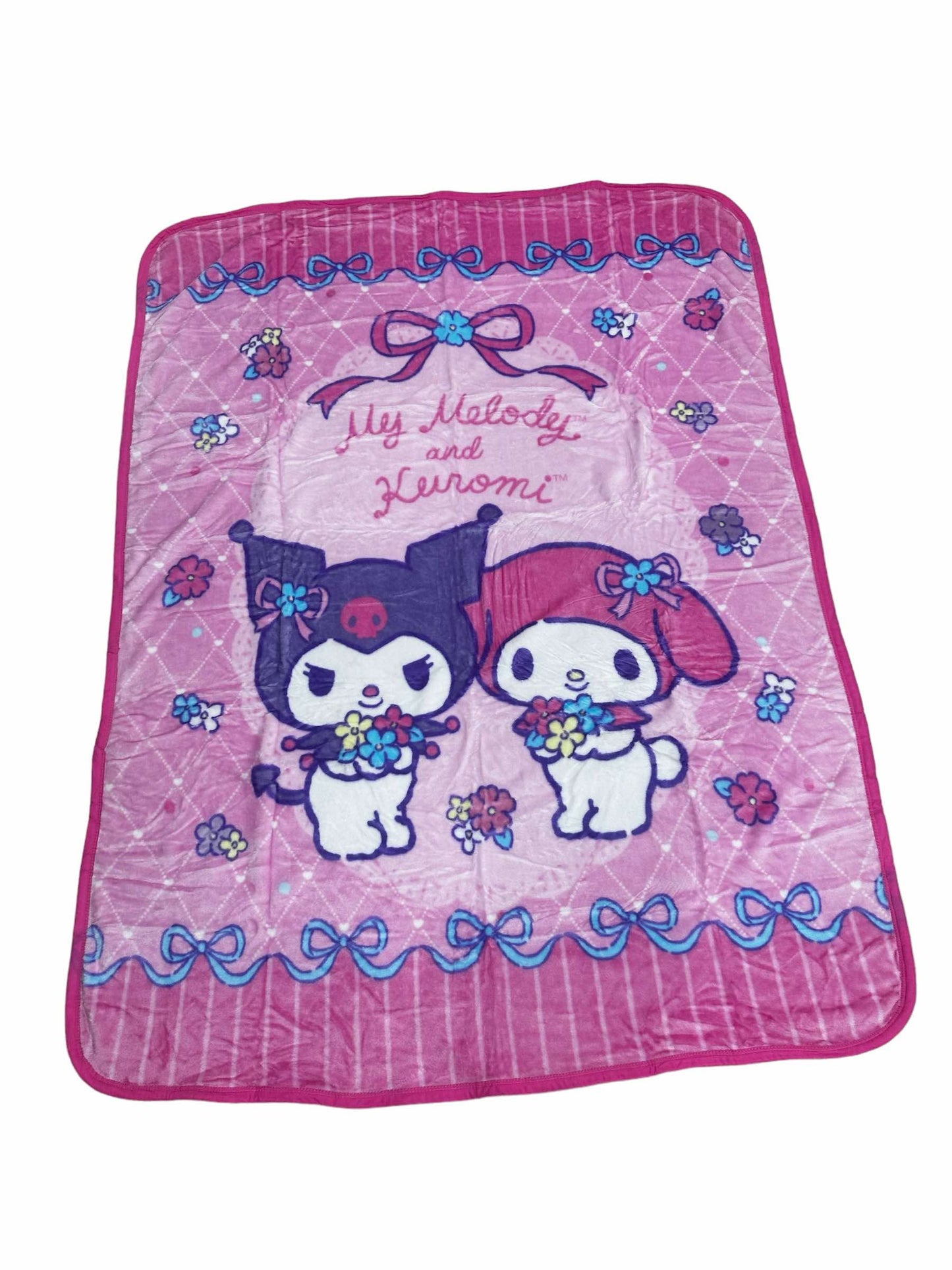 My Melody & Kuromi 40"x50" Plush Throw Blanket TT