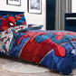 Marvel Spiderman Burst 4 Piece Twin Bed Set - Includes Reversible Comforter & Sheet Set – Bedding