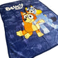Bluey & Bingo Twin Plush Blanket Super Soft "Hug Fest"