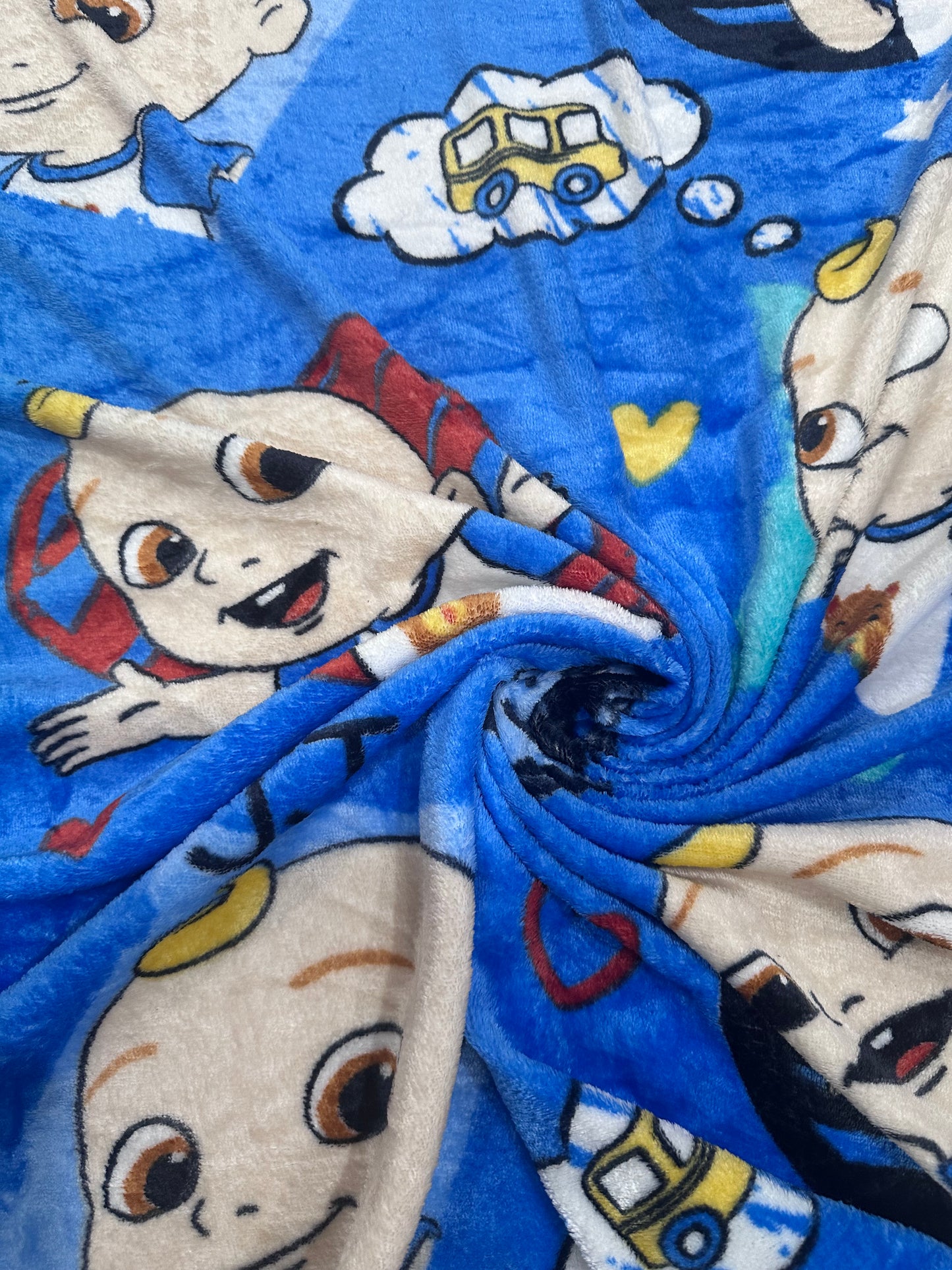 Cocomelon Soft Silky Touch Fleece Throw Blanket 40"x50" BB