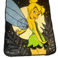 Tinkerbell Twin Plush Blanket Super Soft "Neon Moon"