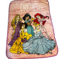 Disney Princess Extra Soft Plush 60"x80" Twin Size Blanket "Aim for Your Dreams"