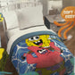Spongebob Squarepants "Friends" Twin Quilted Bedspread Only