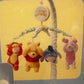 Peek a Boo Disney Winnie The Pooh Tan, Green, Red Musical Mobile