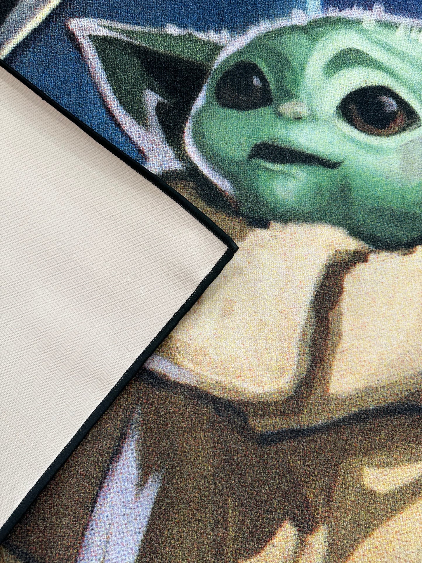 Star Wars Mandalorian Baby Yoda Kids Area Rug Room Decor 52" x 68" Non Skid Play Mat
