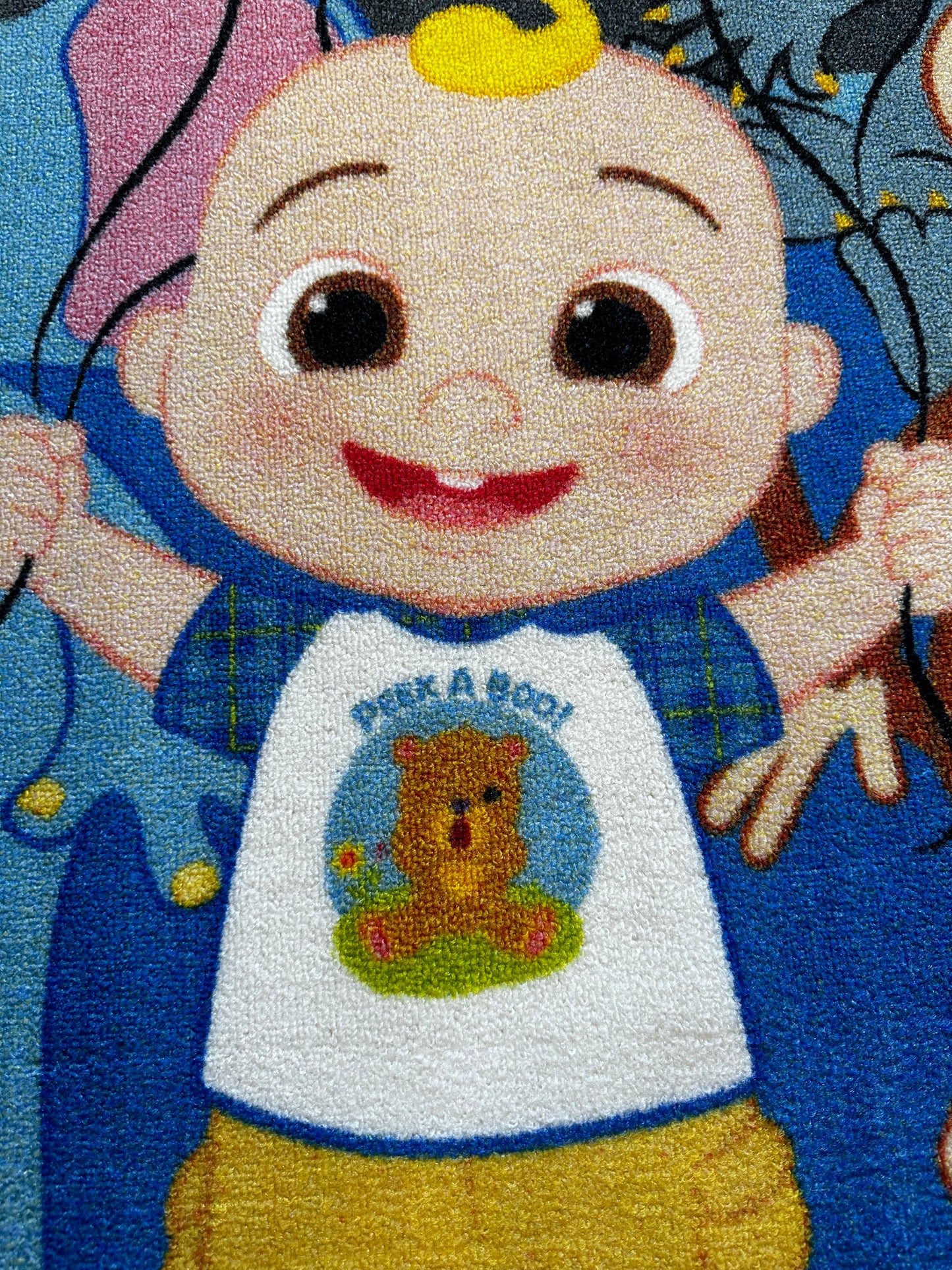 Jay Franco & Sons Cocomelon Kids Area Rug Room Decor 52" x 68" Non Skid Play Mat