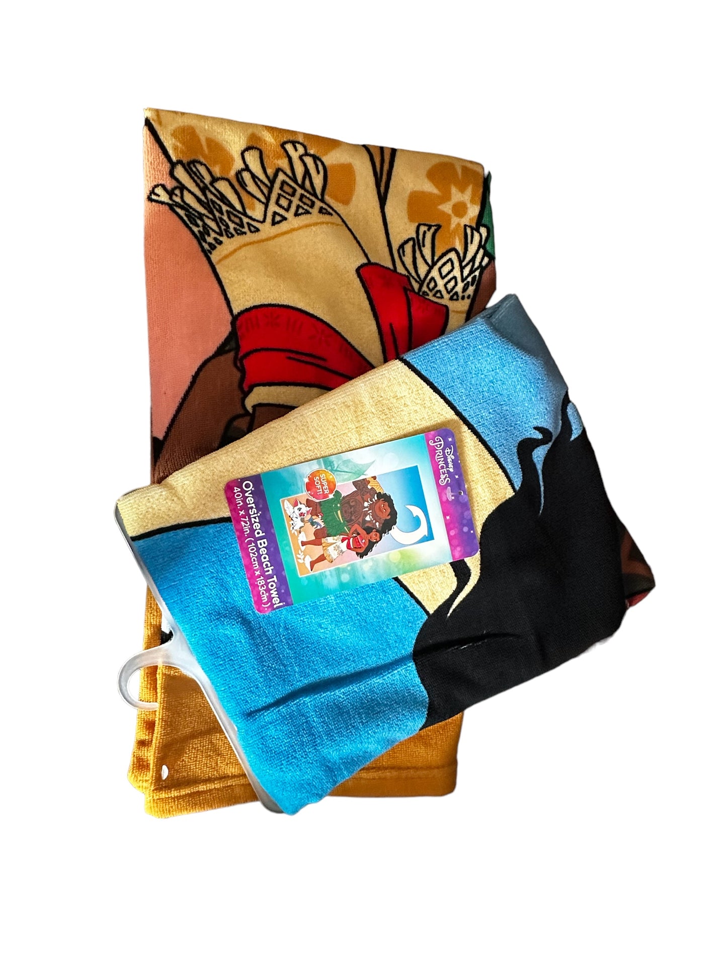 Moana and Friends Large Beach Towel 40" x 70"- Oversized Beach Bath Towel - for Kids Teens Adults