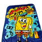 SpongeBob Extra Soft Plush 60"x80" Twin Size Blanket “Graffiti Bob”