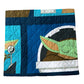 2 Pieces Twin Size Star Wars Mandalorian "Where I Go He Goes" Quilted Bedspread & Pillow Sham Set
