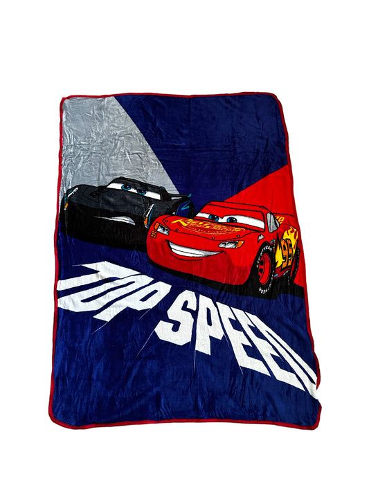 Disney cars "Top Speed" 46"x60" Super Soft Fleece Plush Throw Blanket