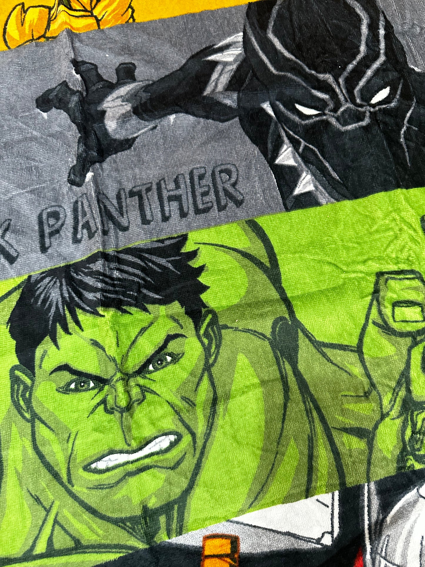 Marvel Avengers 100% Cotton 28"x58" Kids Beach Bath Towel