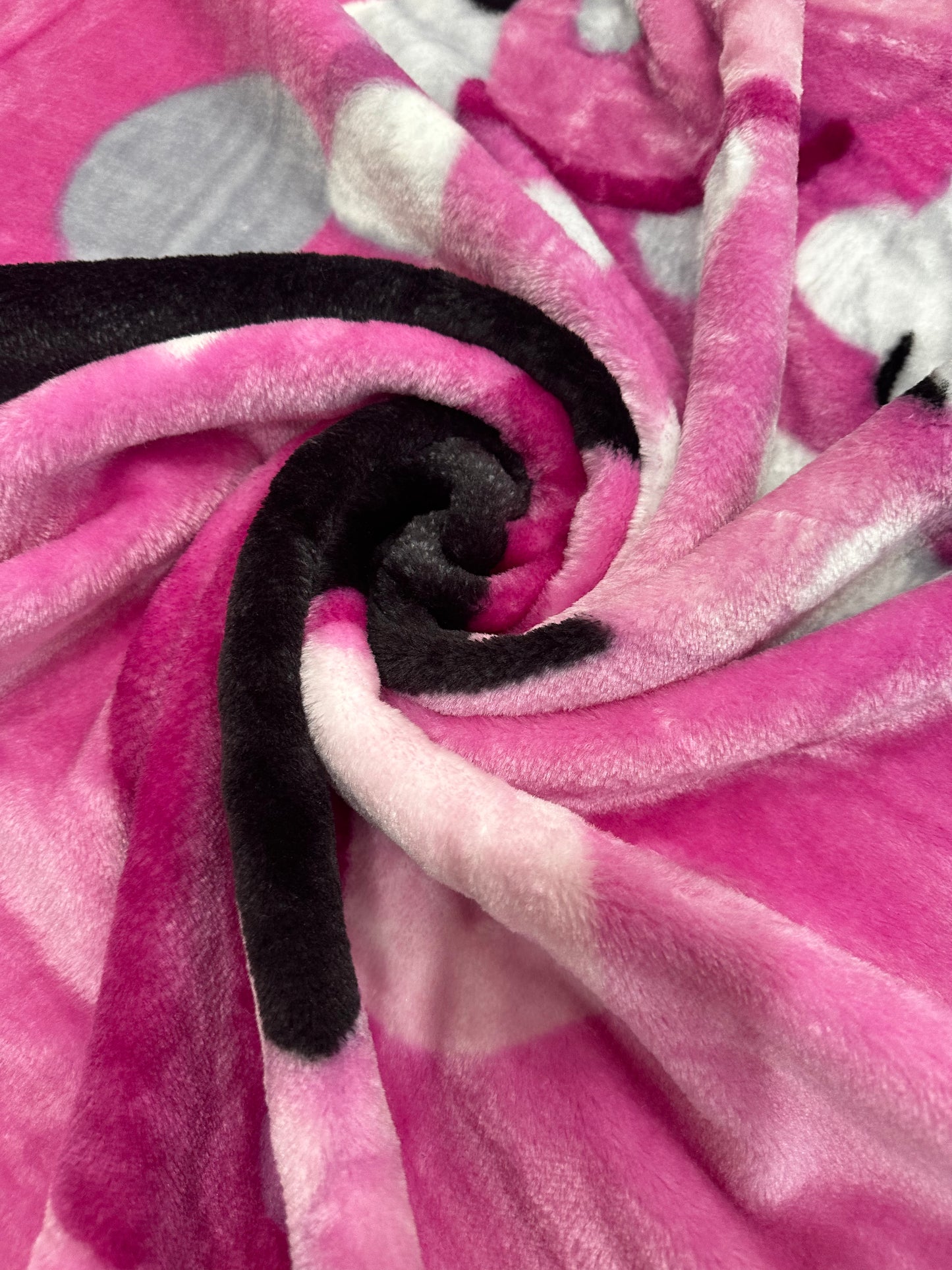 Minnie Mouse Polka Dots Plush 40"x50" Plush Throw Blanket TT