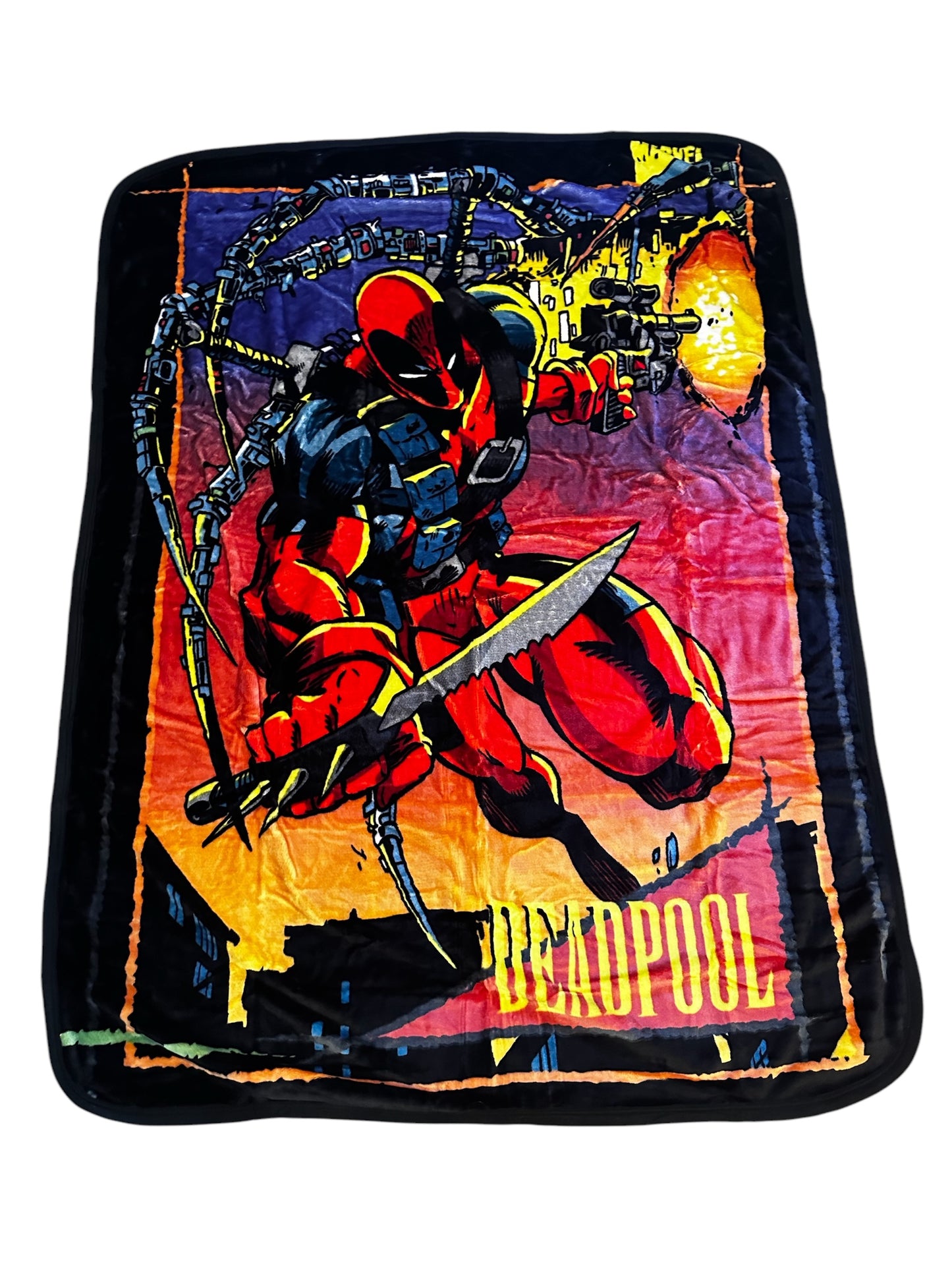 Deadpool Soft Plush 60"x80" Twin Size Blanket