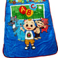 Cocomelon "Best Friends" Soft Plush 60"x80" Twin Size Blanket