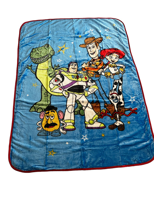 Toy Story "Fairground Stars" Soft Plush 60"x80" Twin Size Blanket