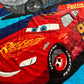 Cars Soft Plush 60"x80" Twin Size Blanket "Winning At Full Speed"