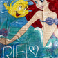 Ariel Little Mermaid Cloud Touch Plush 60"x80" Twin Size Blanket