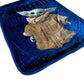 Star Wars Baby Yoda Wanted Twin Plush Blanket