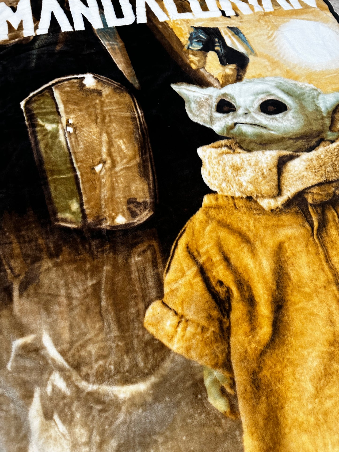 Star Wars Baby Yoda The Mandalorian Twin Plush Blanket