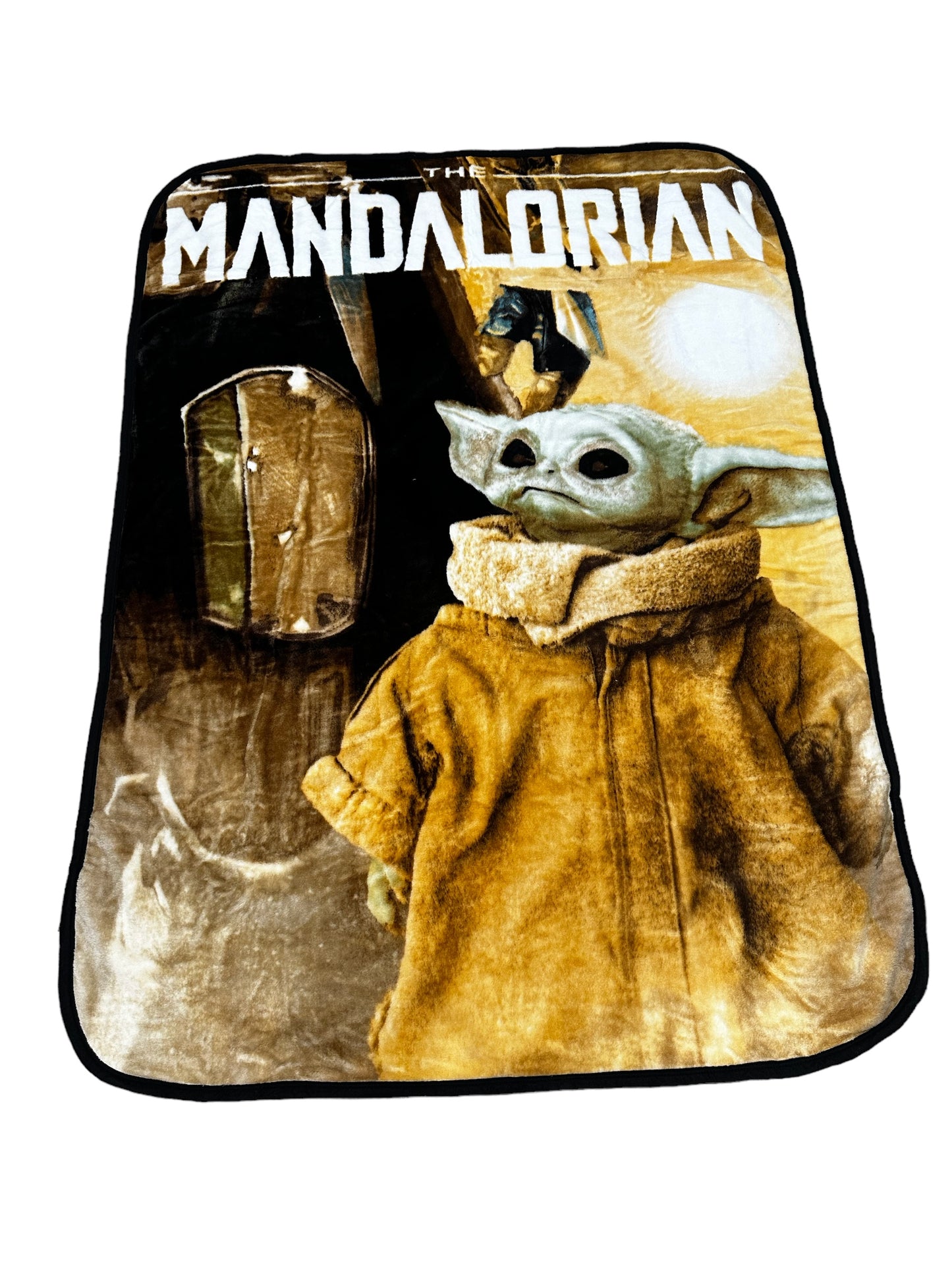 Star Wars Baby Yoda The Mandalorian Twin Plush Blanket