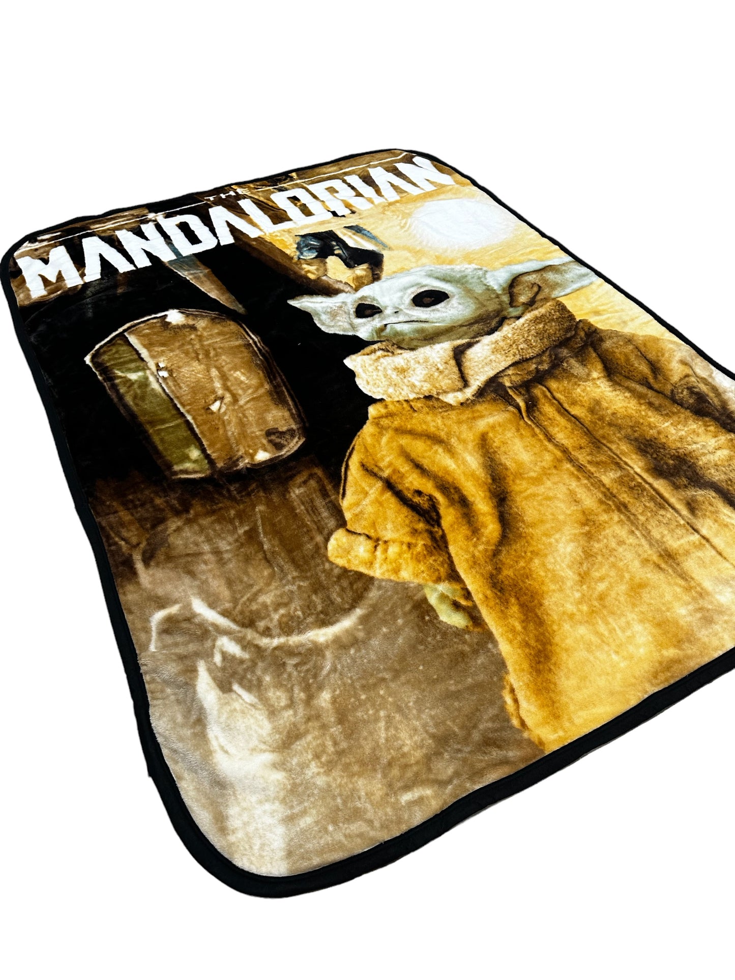Star Wars Baby Yoda The Mandalorian Twin Plush Blanket