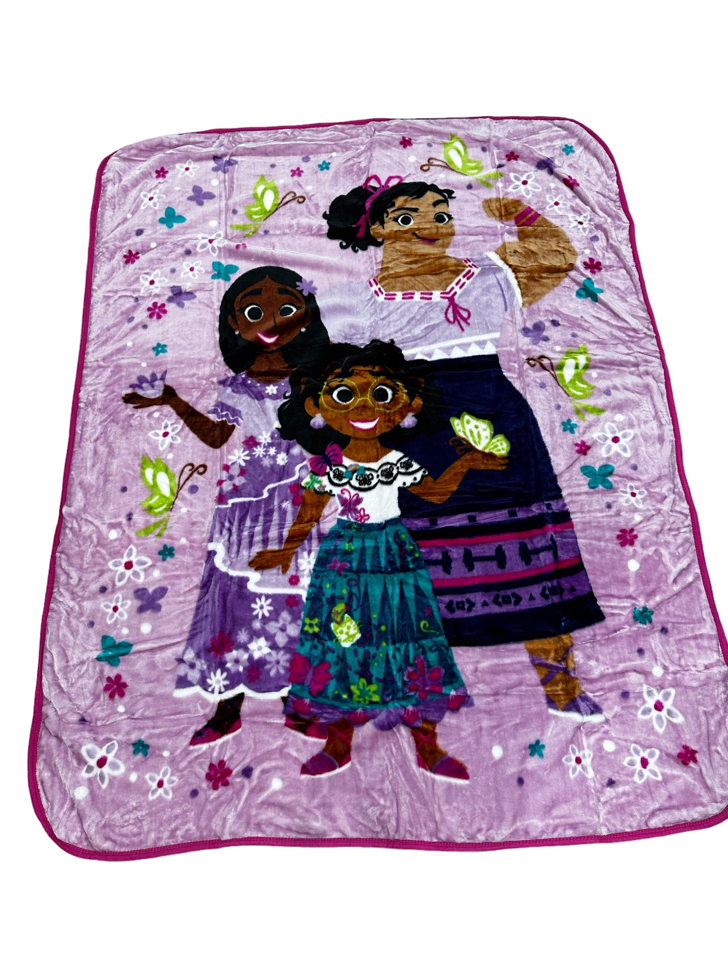 Encanto Family Madrigal Extra Soft Plush Twin Size Blanket
