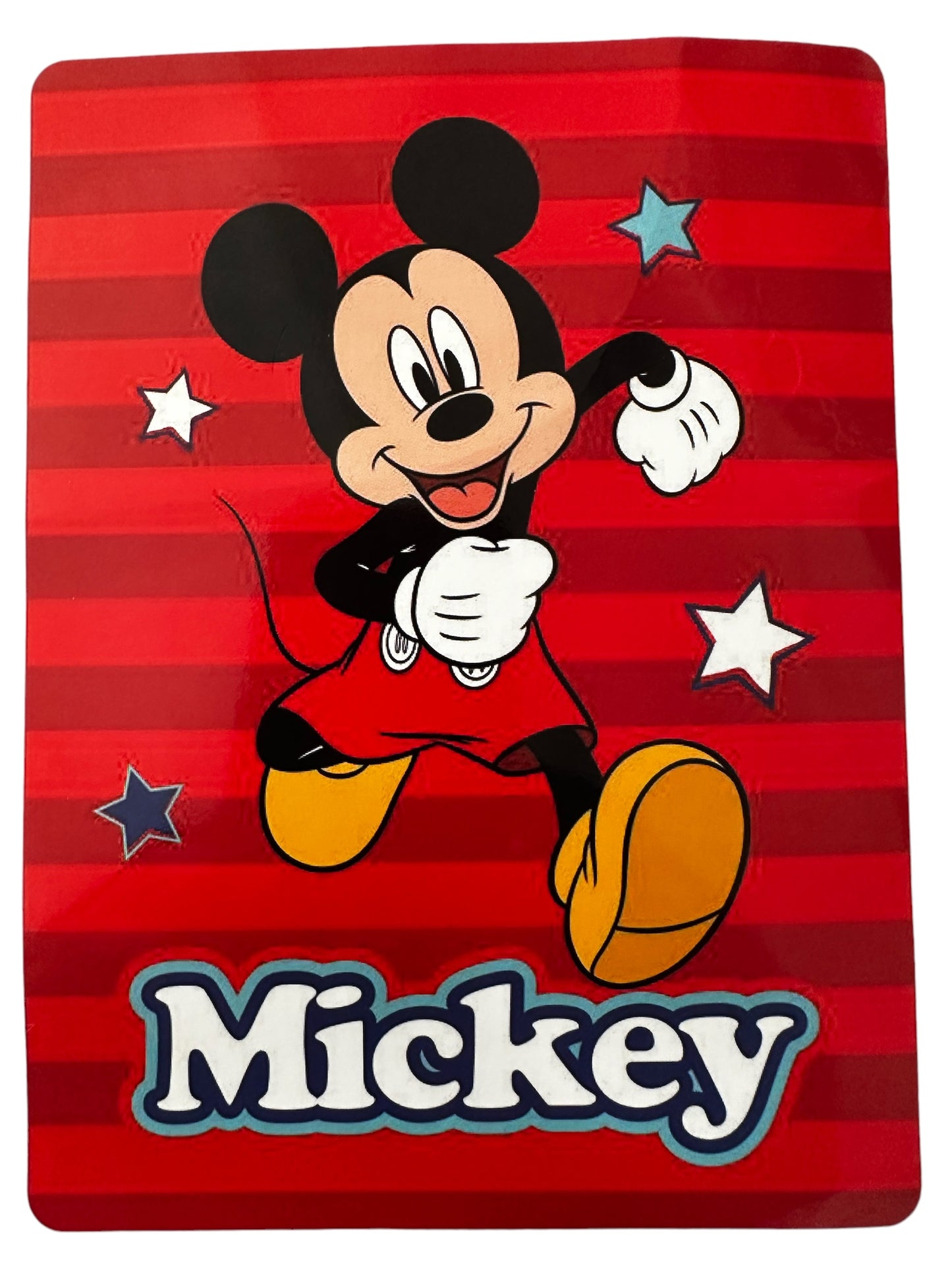 Simply Mickey Mouse Extra Soft Plush 60"x80" Twin Size Blanket