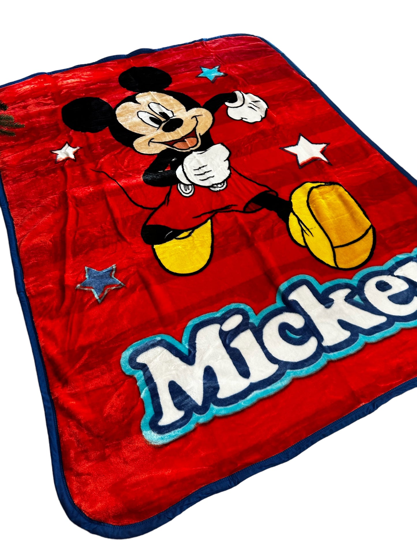 Simply Mickey Mouse Extra Soft Plush 60"x80" Twin Size Blanket