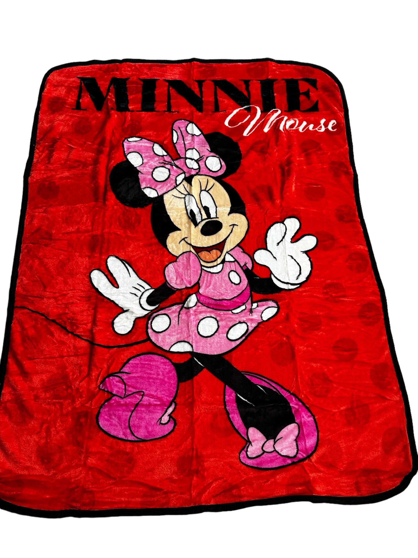 Simply Minnie Mouse Extra Soft Plush 60"x80" Twin Size Blanket