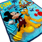 Mickey & Pluto Plush Throw Blanket 40"x50" TT
