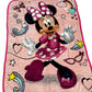Minnie Mouse Shooting Stars Soft Plush Twin Size 60"x80" Plush Blanket