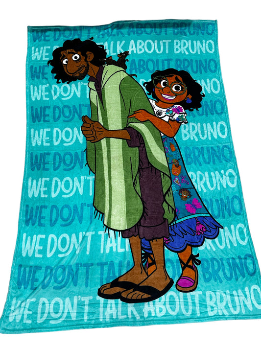 Encanto "Don't Talk About Bruno" Twin Fleece Blanket Silk Touch 62"x90"