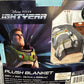 Toy Story Buzz Lightyear Twin Size Fleece Blanket 62"x90"