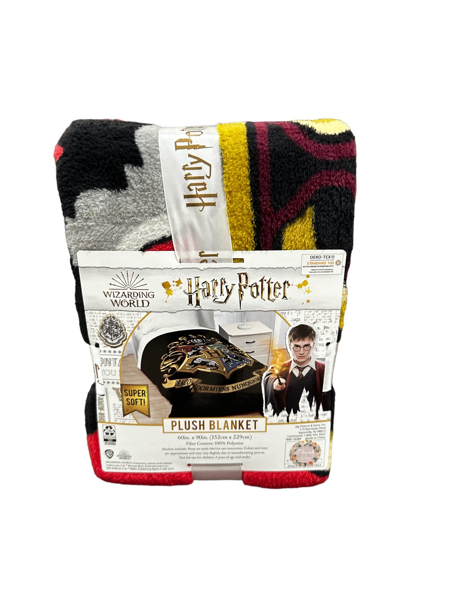 Harry Potter Wizarding World Twin Full Size Fleece Blanket 62"x90"