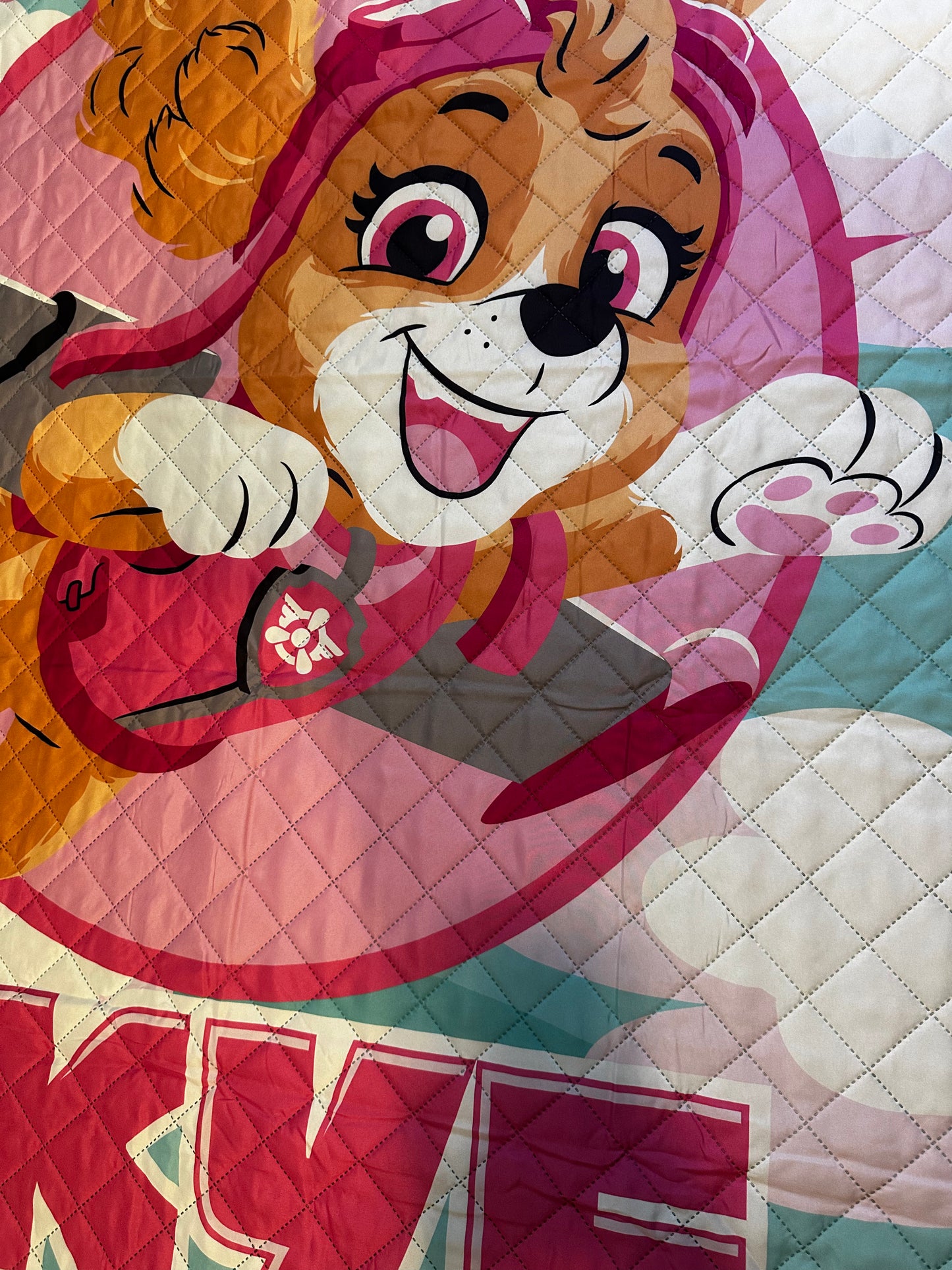 Paw Patrol Skye Twin Quilted Bedspread Only