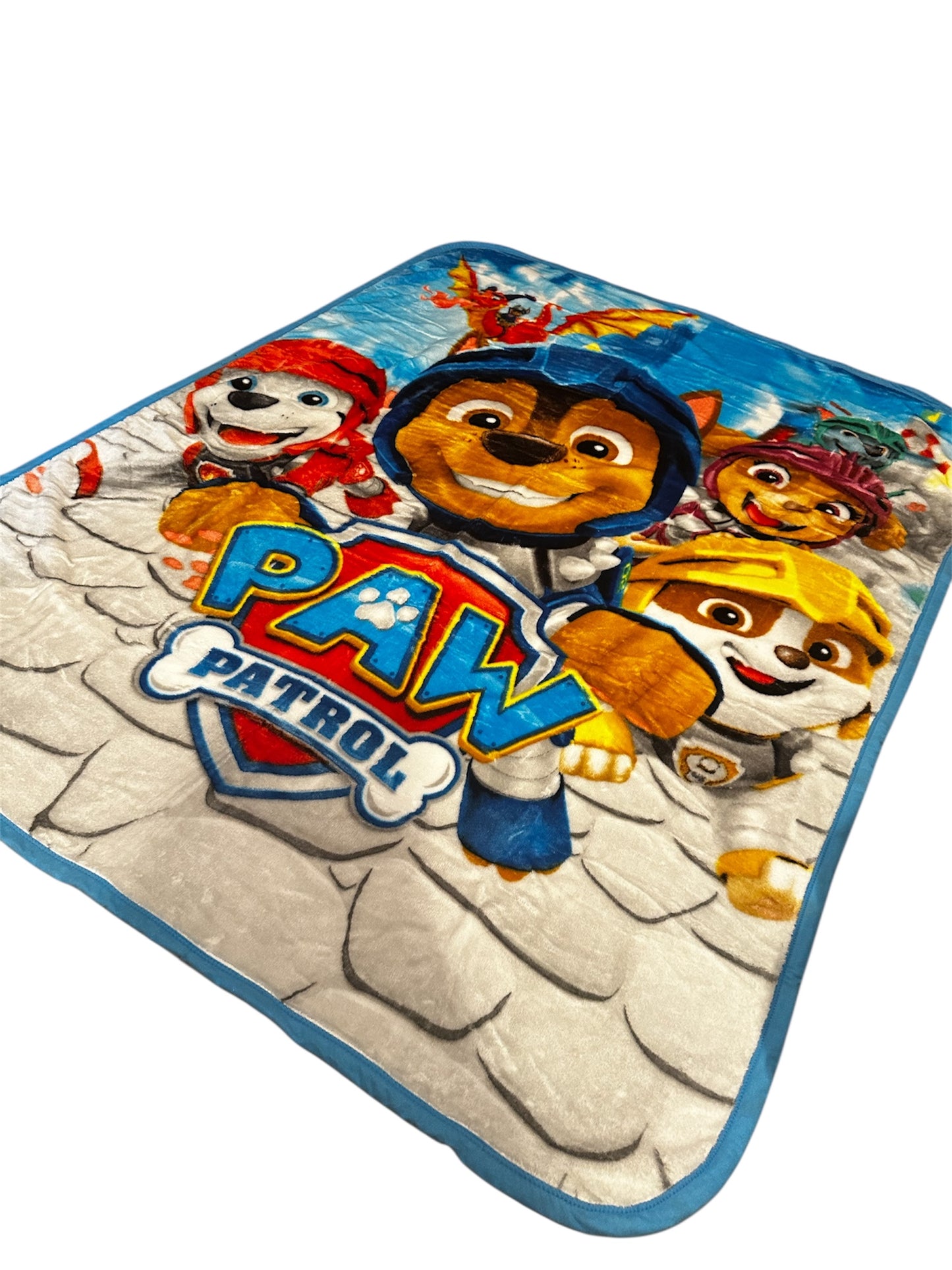Northwest Paw Patrol  60"x80" Twin Plush Raschel Blanket