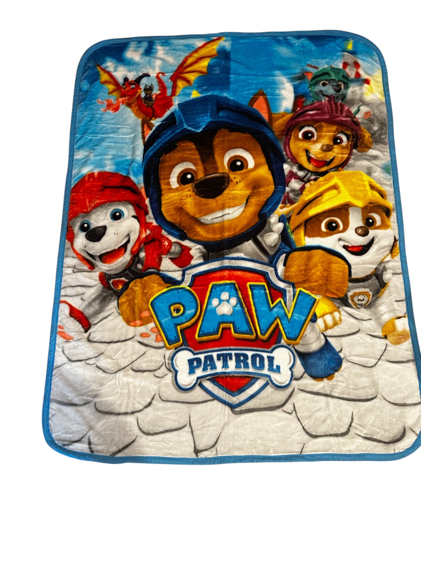 Northwest Paw Patrol  60"x80" Twin Plush Raschel Blanket