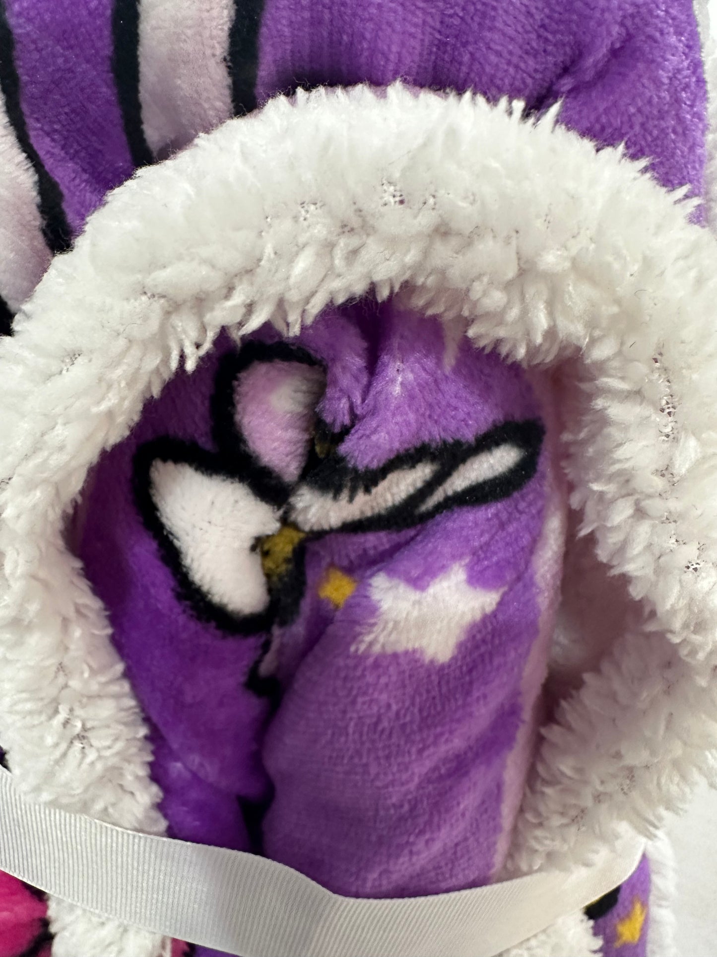 Jojo Siwa Twin Sherpa Backed Blanket Super Soft